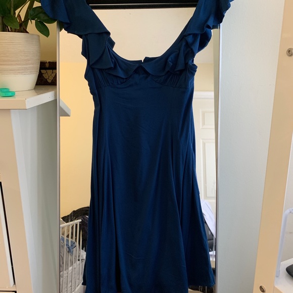 Navy blue dress - Picture 2 of 4